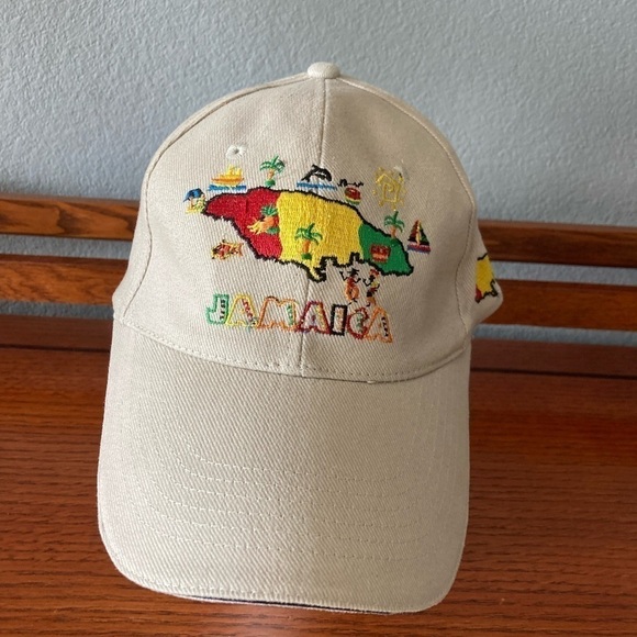 Jamaica ball cap hat Vintage Embroidered - Picture 1 of 8